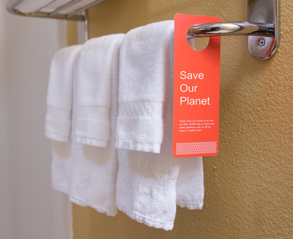 Towel on a Rack