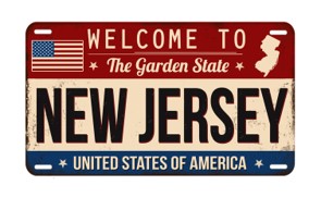 New Jersey License Plate