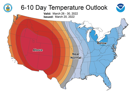 Weather Map of the US