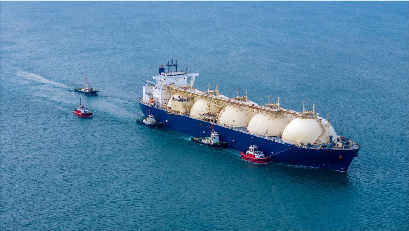 Image of an LNG carrier