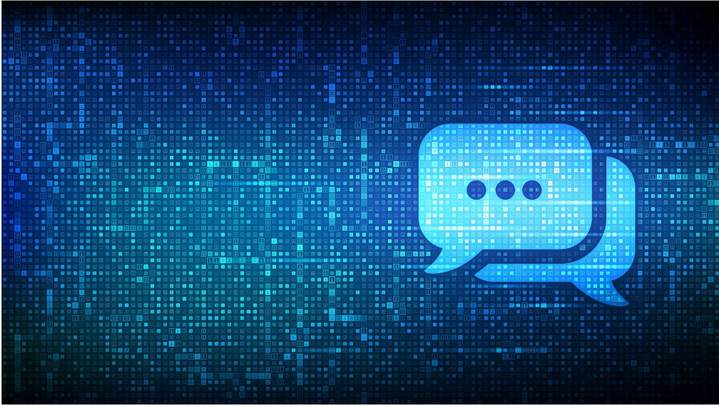 Image of blue message bubbles