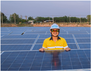 Solar Panel Worker