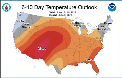 6-10 Day Temperature Outlook