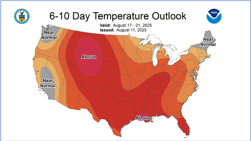 6-10 Day Temperature Outlook
