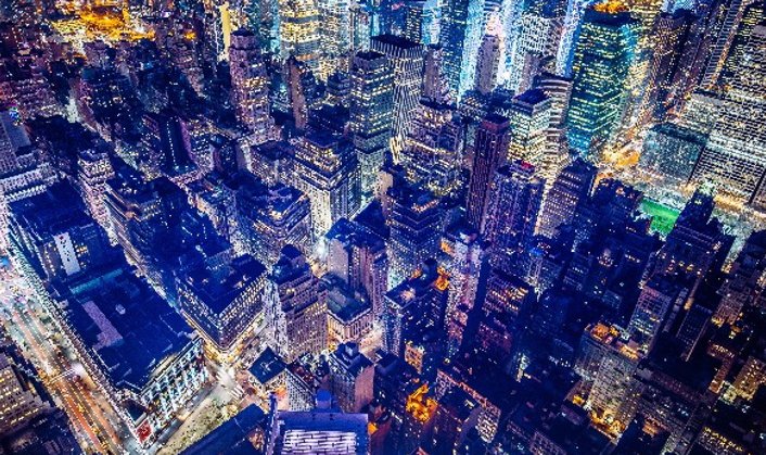 City at night