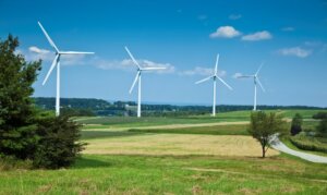 windmills and green energy