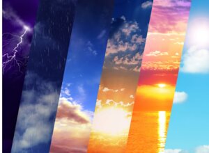 Image of multiple weather conditions