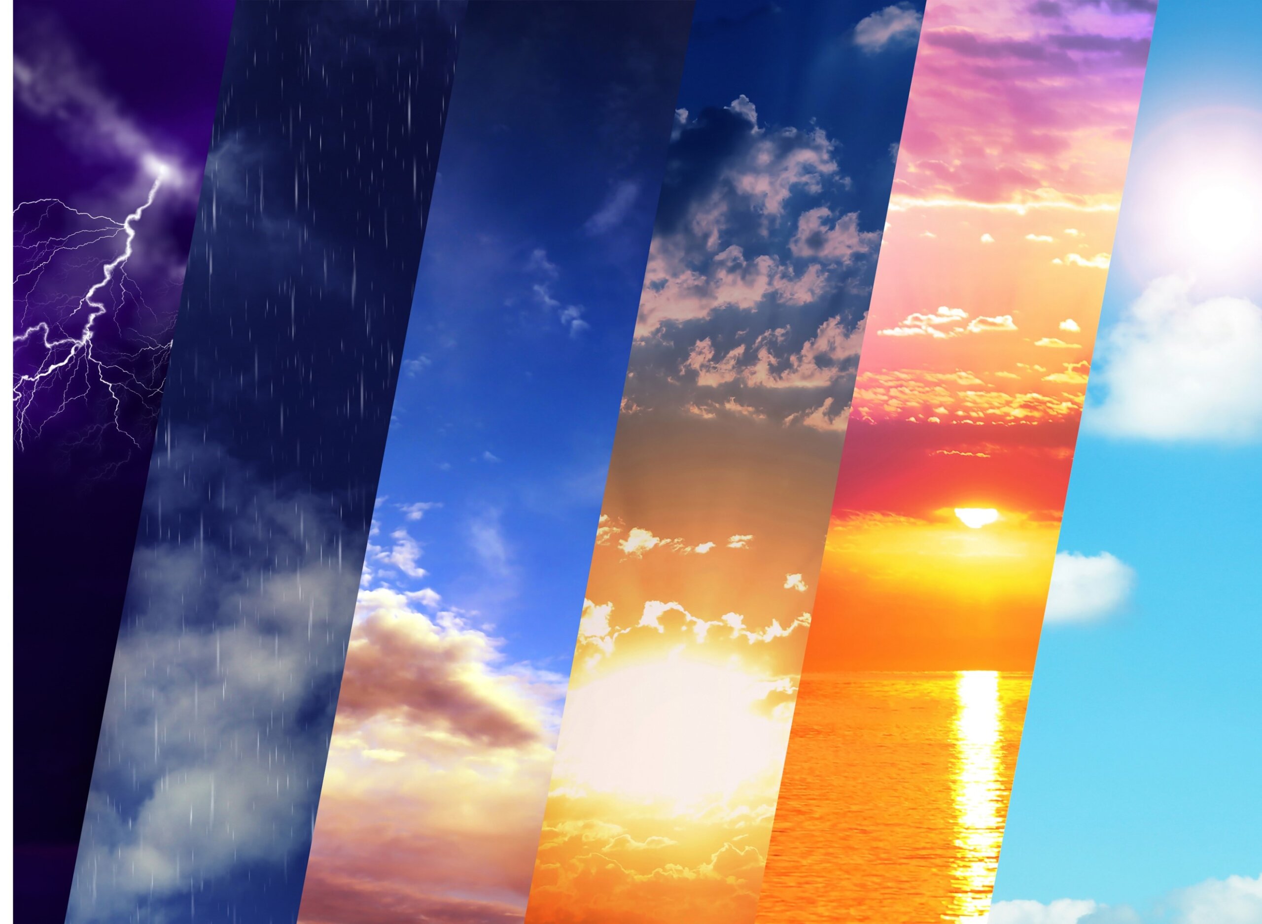 Image Of Multiple Weather Conditions Image of multiple weather conditions